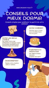 Conseils pour mieux dormir