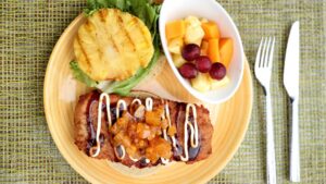 plat salé et sucré