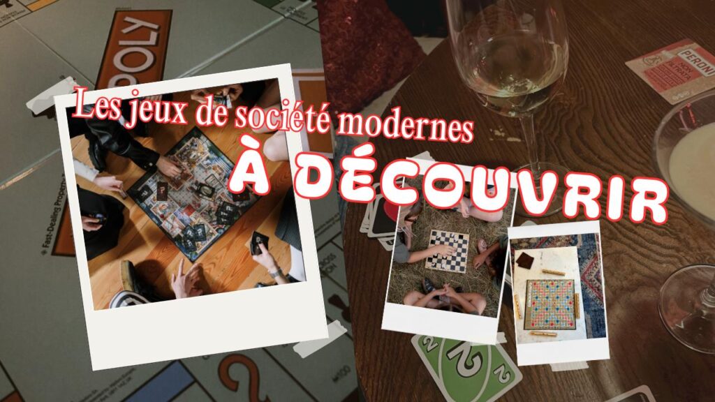 jeux de société modernes
