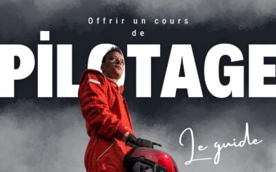 Offrir un cours de pilotage comme cadeau