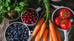 pommes et légumes racines